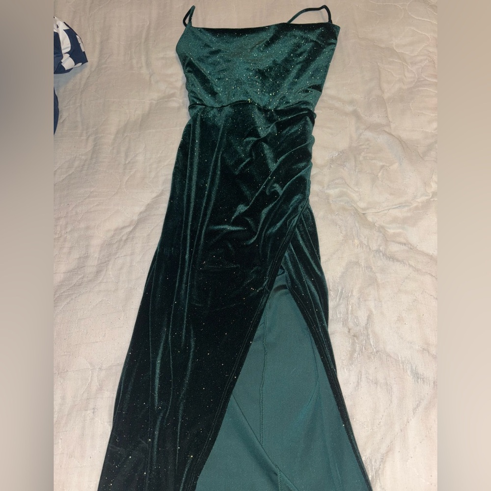 Emerald dress